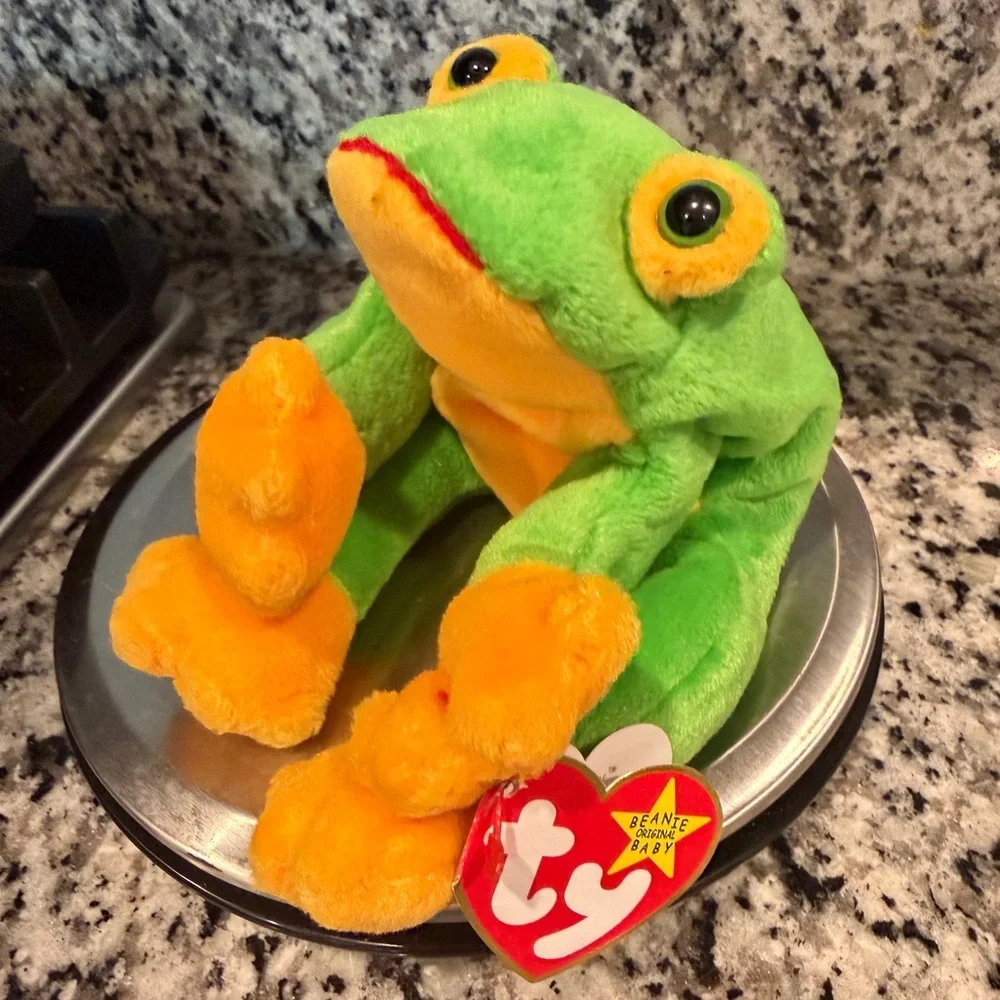 VTG TY‎ Beanie Babies Bundle of 5 Collectible 1994-2000 Retired Rare Error date